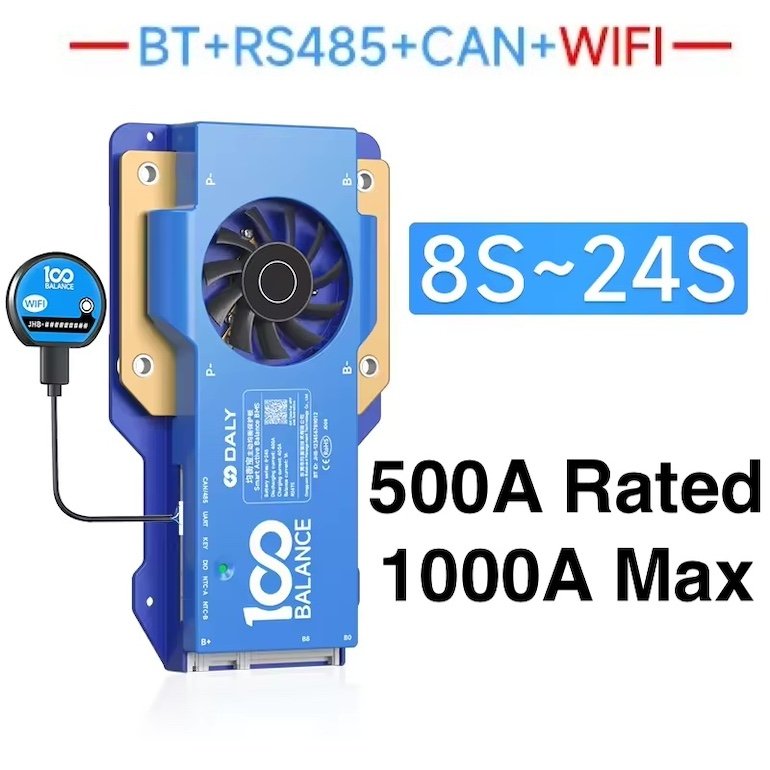 Smart BMS DALY 8-24S 500A