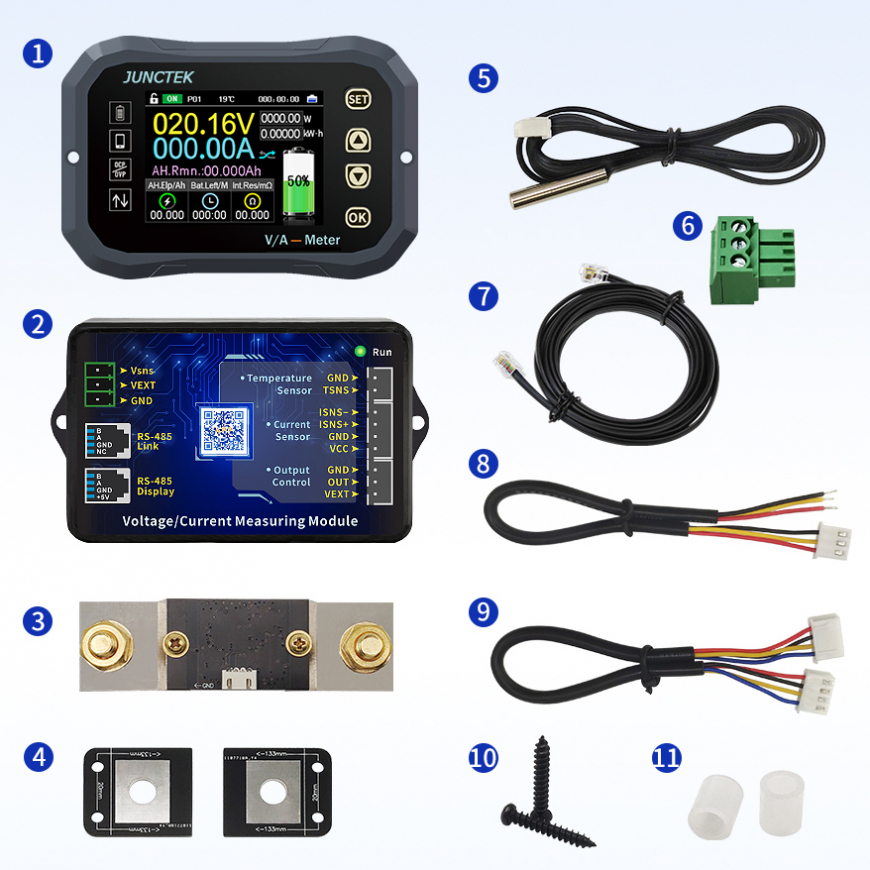 Wattmeter premium, 0-400V 100A