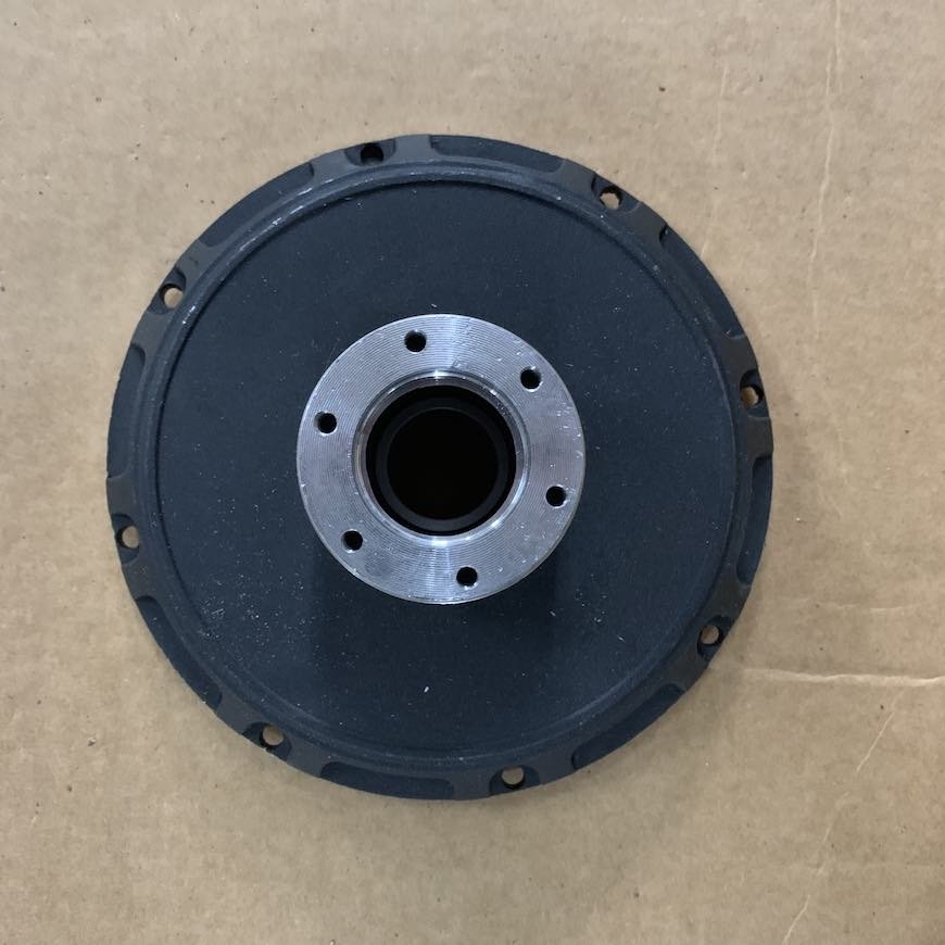 Cover 8" motor under the brake disc