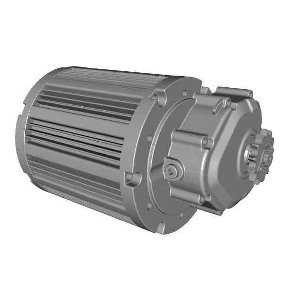 QS Mid Drive 4000W with a reducer - image